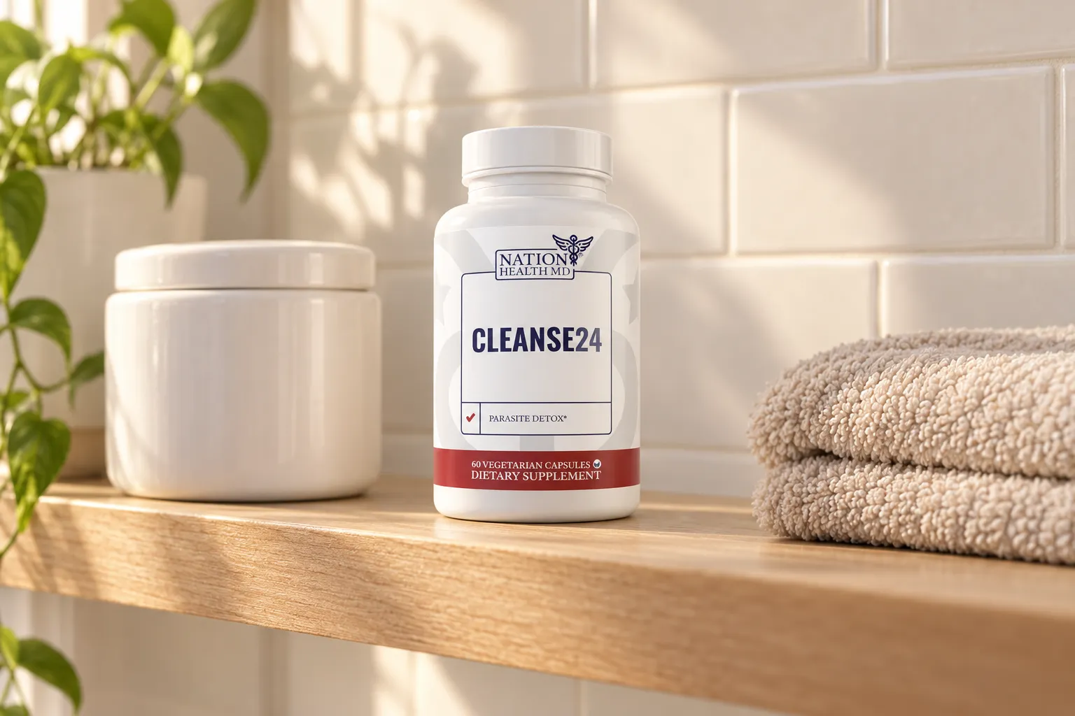 Cleanse 24 — the package in everyday use